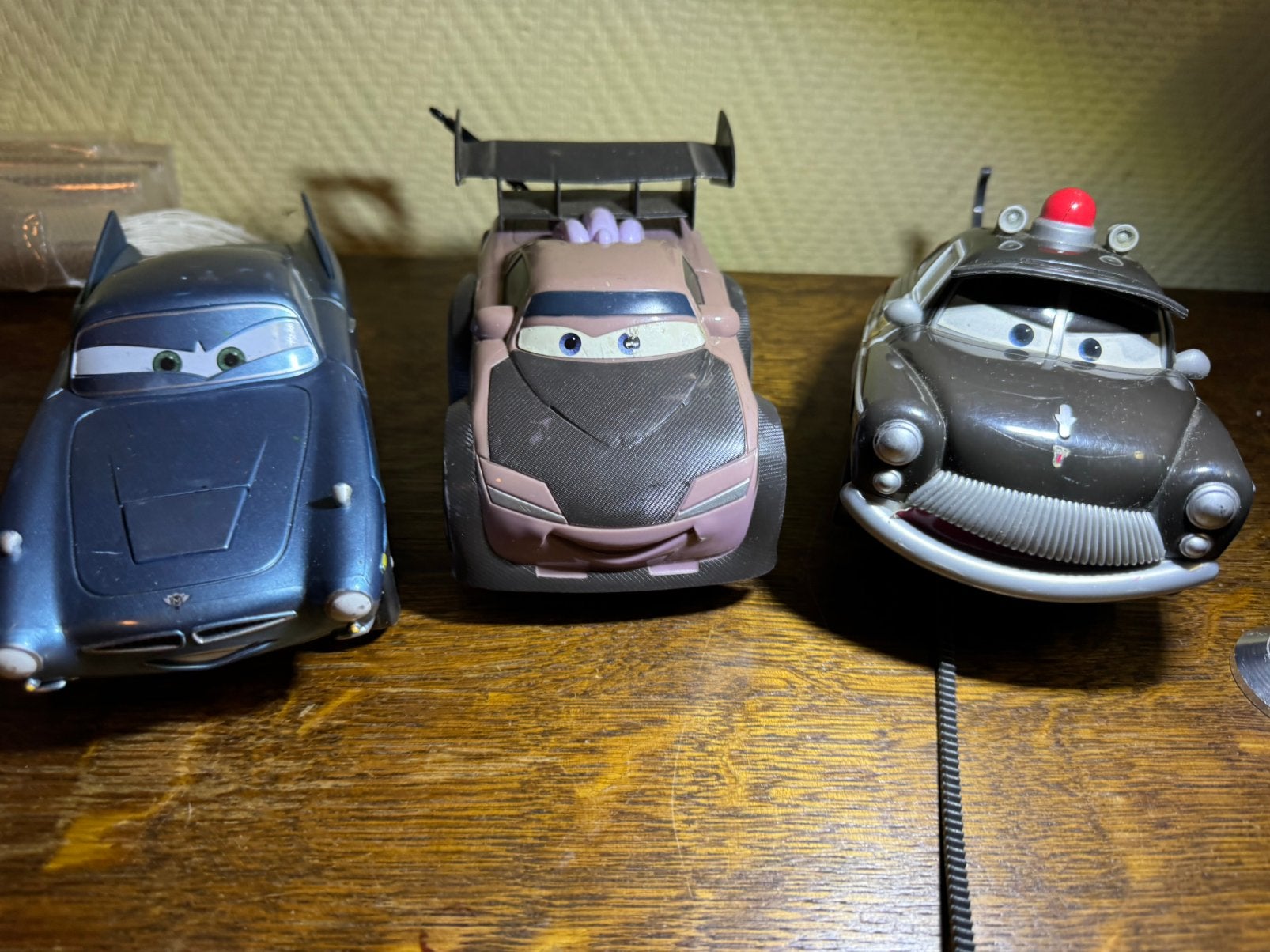 3 grandes voitures Cars 15 cm, Enlèvement ou Envoi