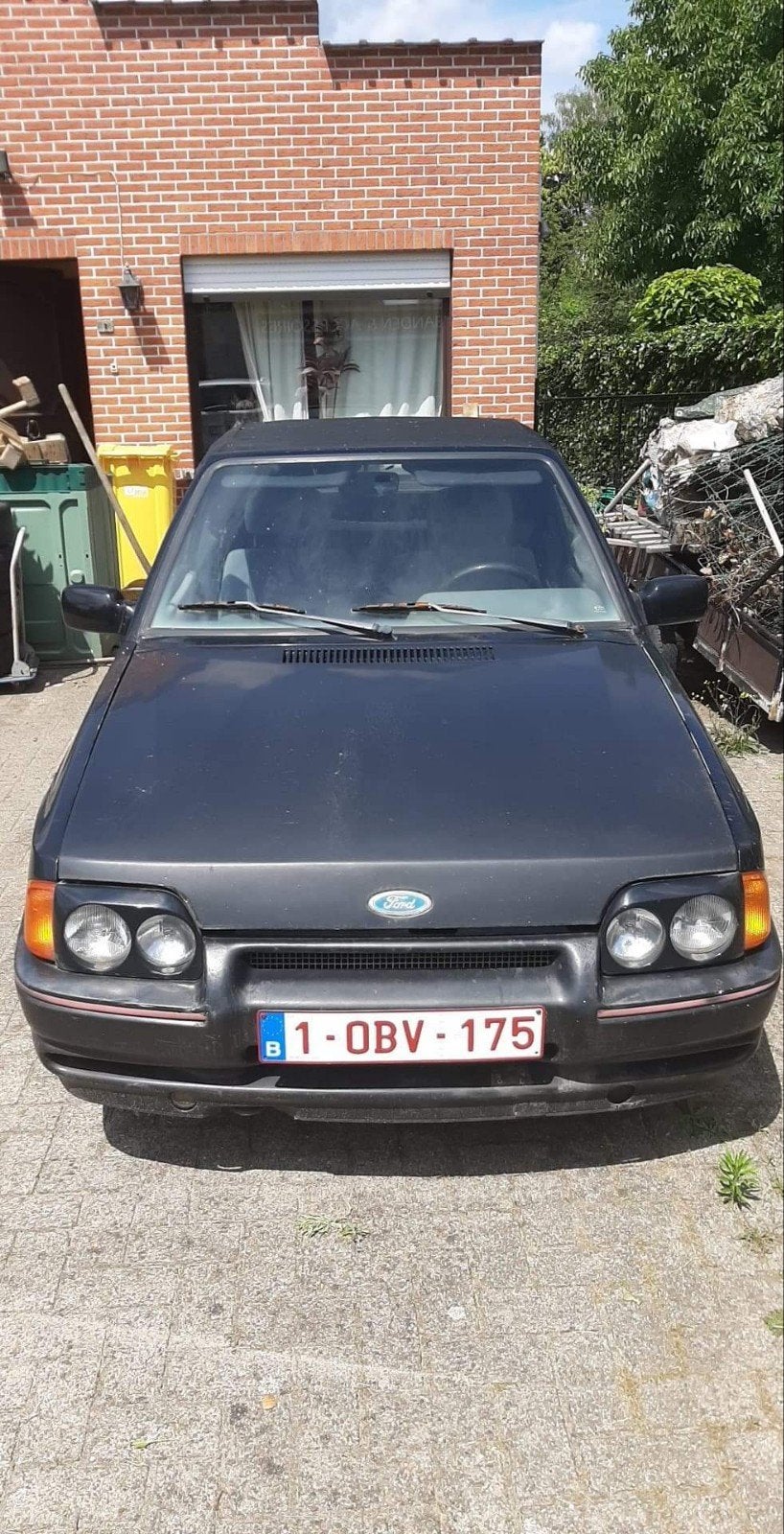 ford escort, Autos, Ford, Particulier, Escort, Essence, Cabriolet, 2 portes, Boîte manuelle, Noir, Gris, Traction avant, Enlèvement