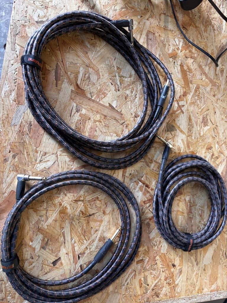 Roland Jack instrument ( 1x 3m, 1x 4,5m, 1x 6m), Musique & Instruments, Instruments | Accessoires, Enlèvement ou Envoi, Comme neuf