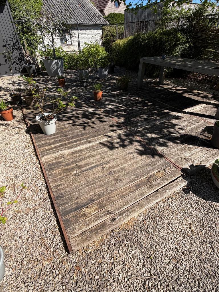 Steenschot, Tuin en Terras, Ophalen, Gebruikt
