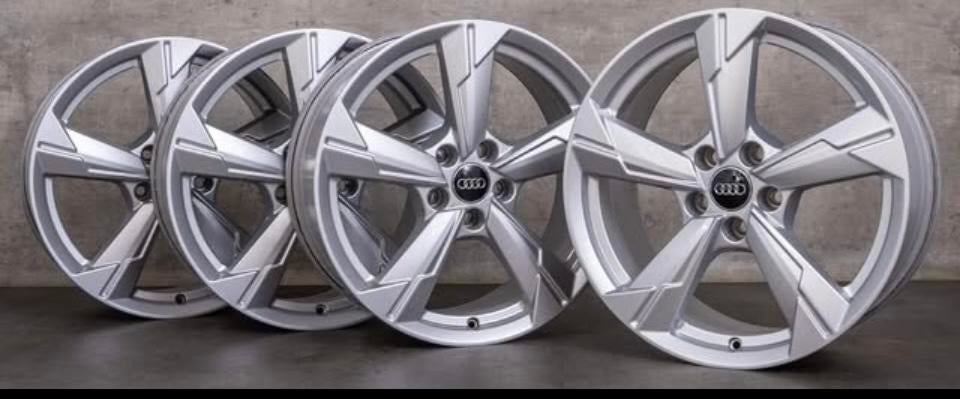 Nieuwe audi 5 arm Falx velgen en banden, Auto-onderdelen, Banden en Velgen, Ophalen, 18 inch, 255 mm, Banden en Velgen