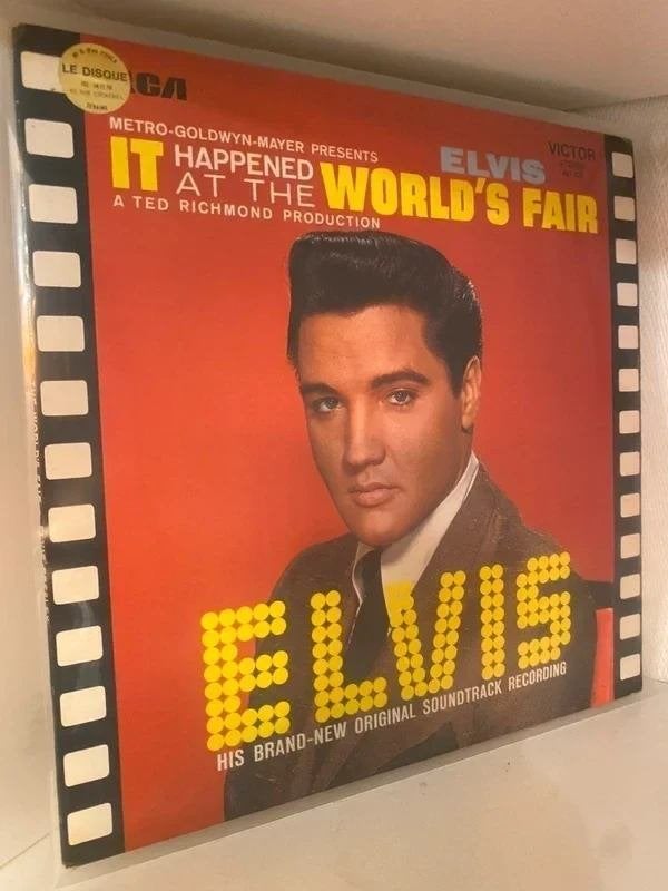 Elvis Presley – It Happened At The World's Fair, LP, Rock 'n' roll, Utilisé, Envoi