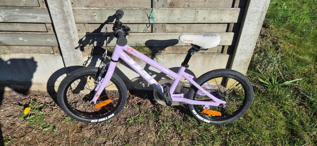 Meisjesfiets White 16', Ophalen