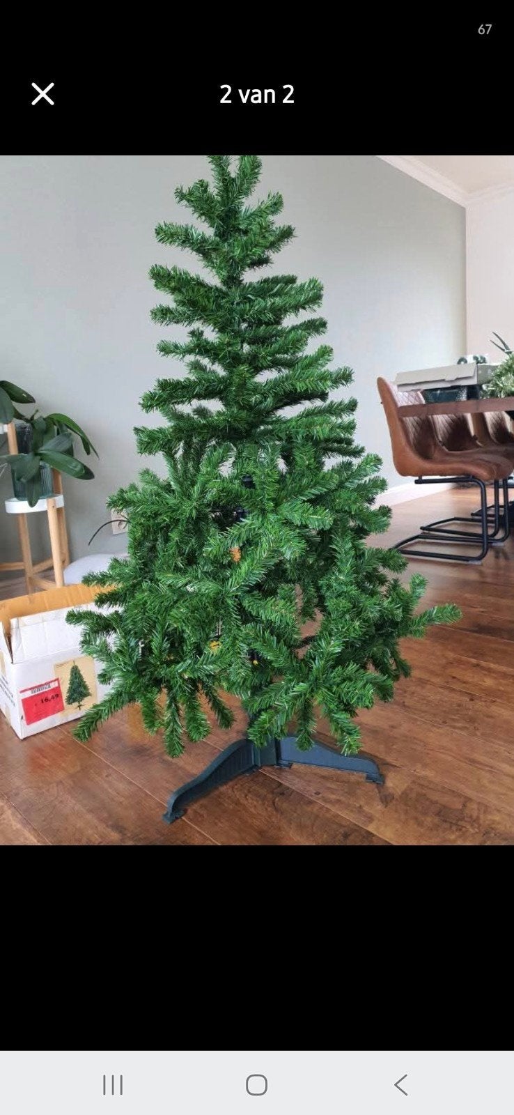 sapin de Noël 1m20, Divers, Enlèvement