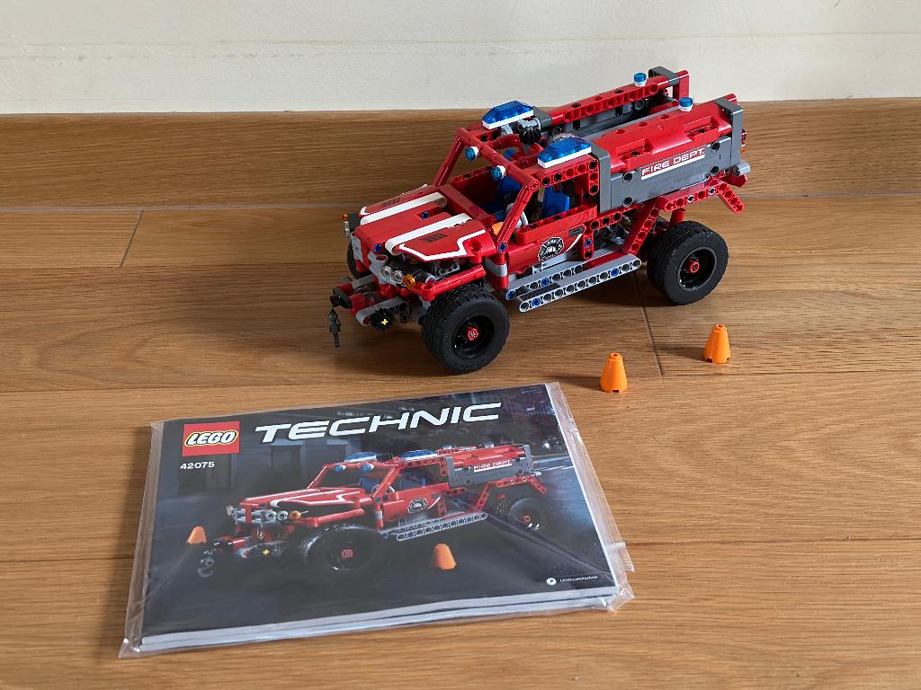 Lego Technic 42075 - First Responder, Enlèvement ou Envoi, Lego, Ensemble complet, Instructions incluses