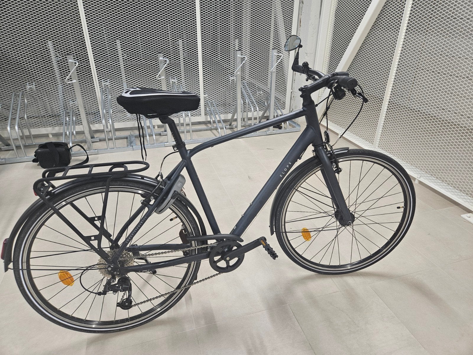 Stadsfiets voor lange afstanden 500 hoog frame, Fietsen en Brommers, Fietsen | Heren | Herenfietsen, Ophalen