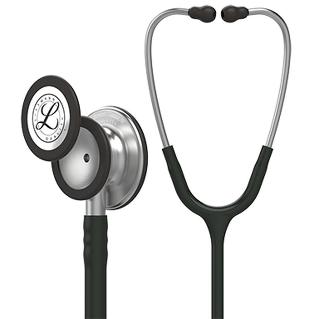 Stéthoscope Littmann Classic III 5620 Noir Professionnel, Divers, Matériel Infirmier, Envoi, Neuf