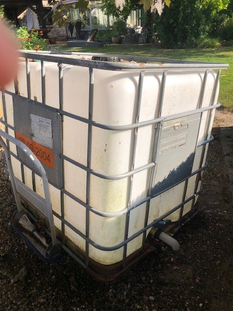 watertank, Tuin en Terras, Regentonnen, Ophalen, Gebruikt, Met kraantje