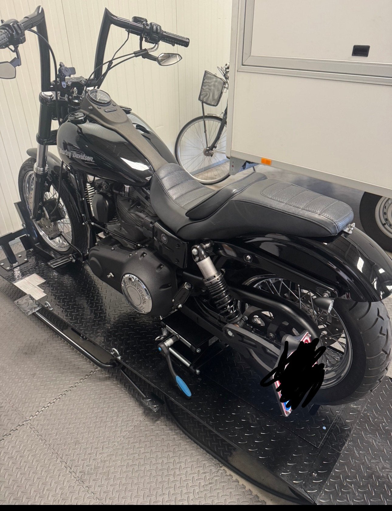 Harley Davidson dyna street bob 2007 stage 1, Permis Moto A, Occasion, Plus de 35 kW, Chopper