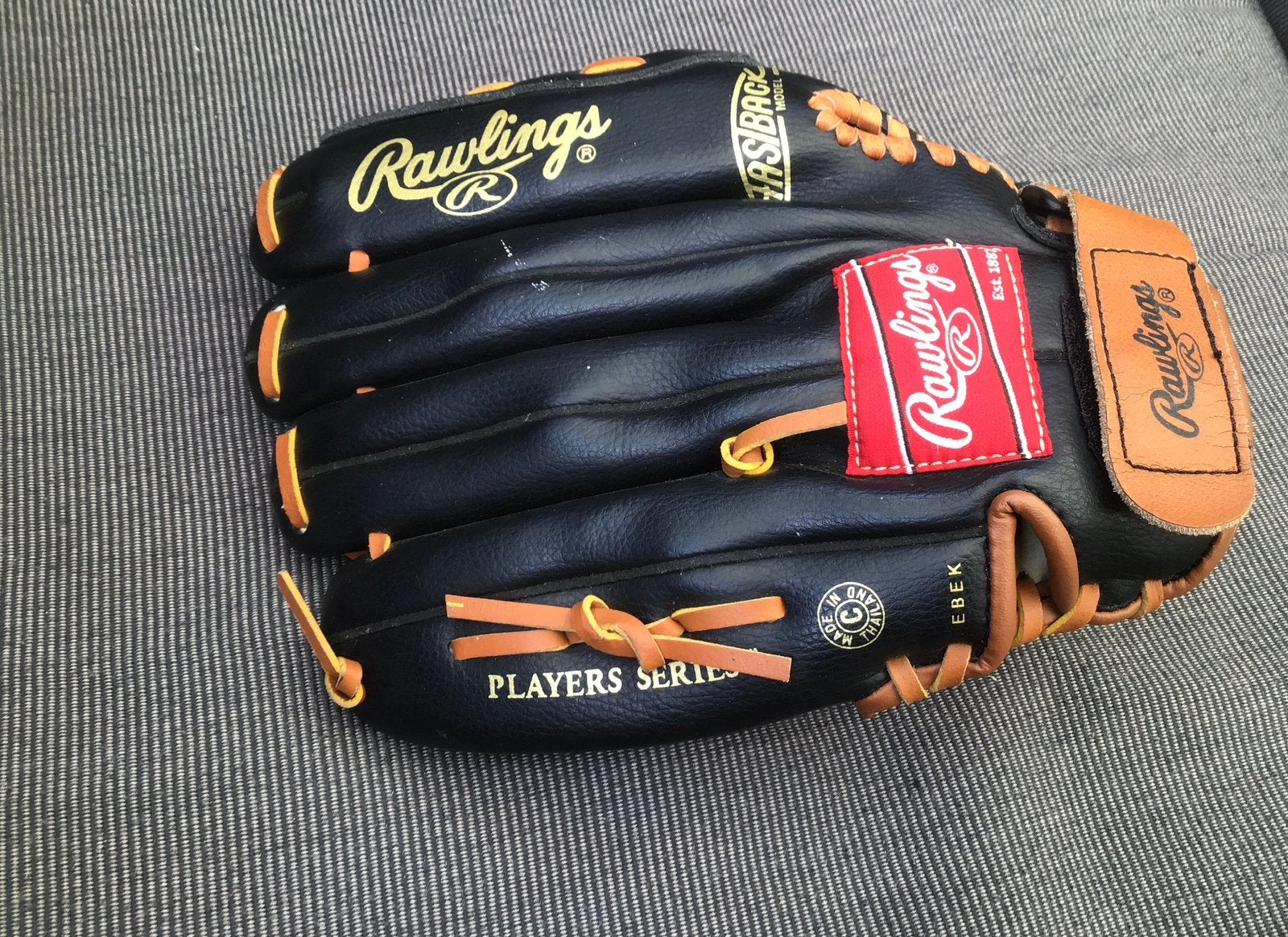 Honkbal Handschoen Rawlings, Sport en Fitness, Honkbal en Softbal, Ophalen of Verzenden, Zo goed als nieuw, Honkbal, Handschoen