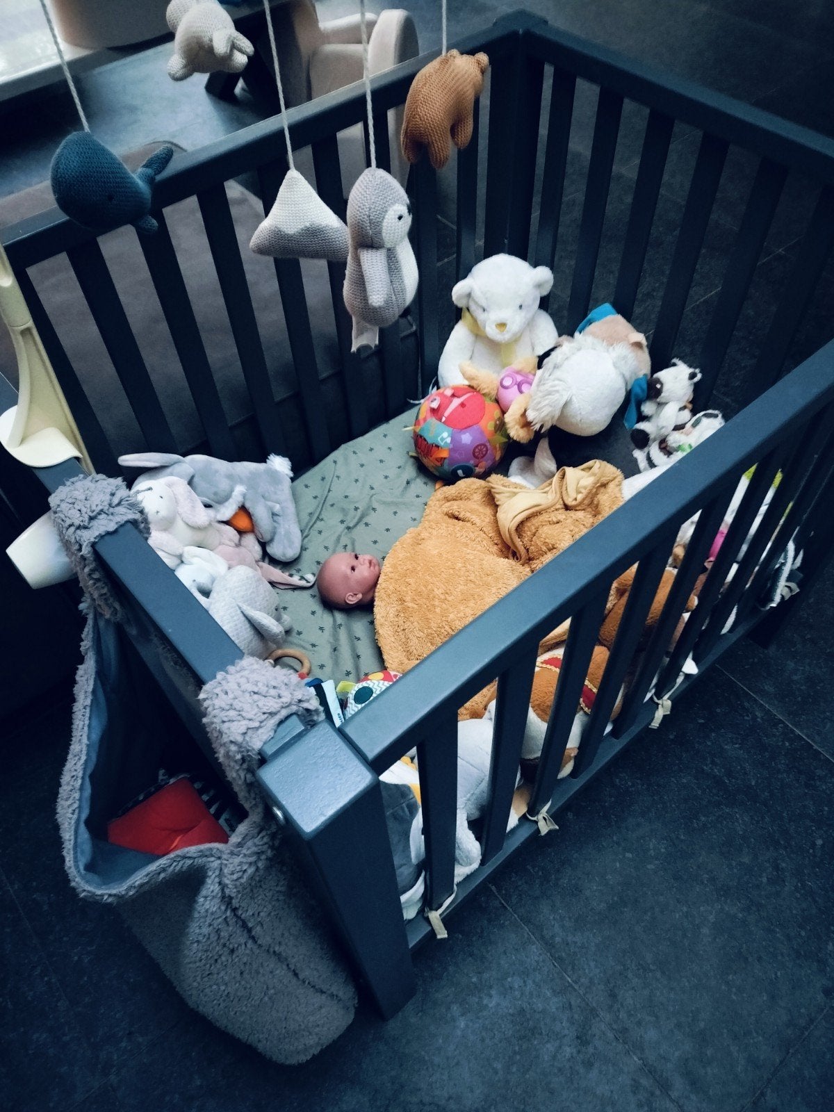 Park met bijpassende zak, Kinderen en Baby's, Ophalen, Gebruikt, Vierkant, In hoogte verstelbaar