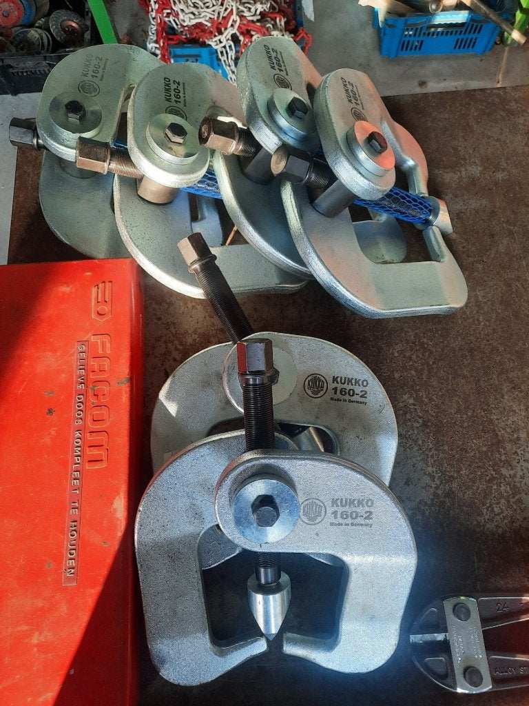 nieuwe kukko flenzenspreiders type 160-2, Zakelijke goederen, Ophalen