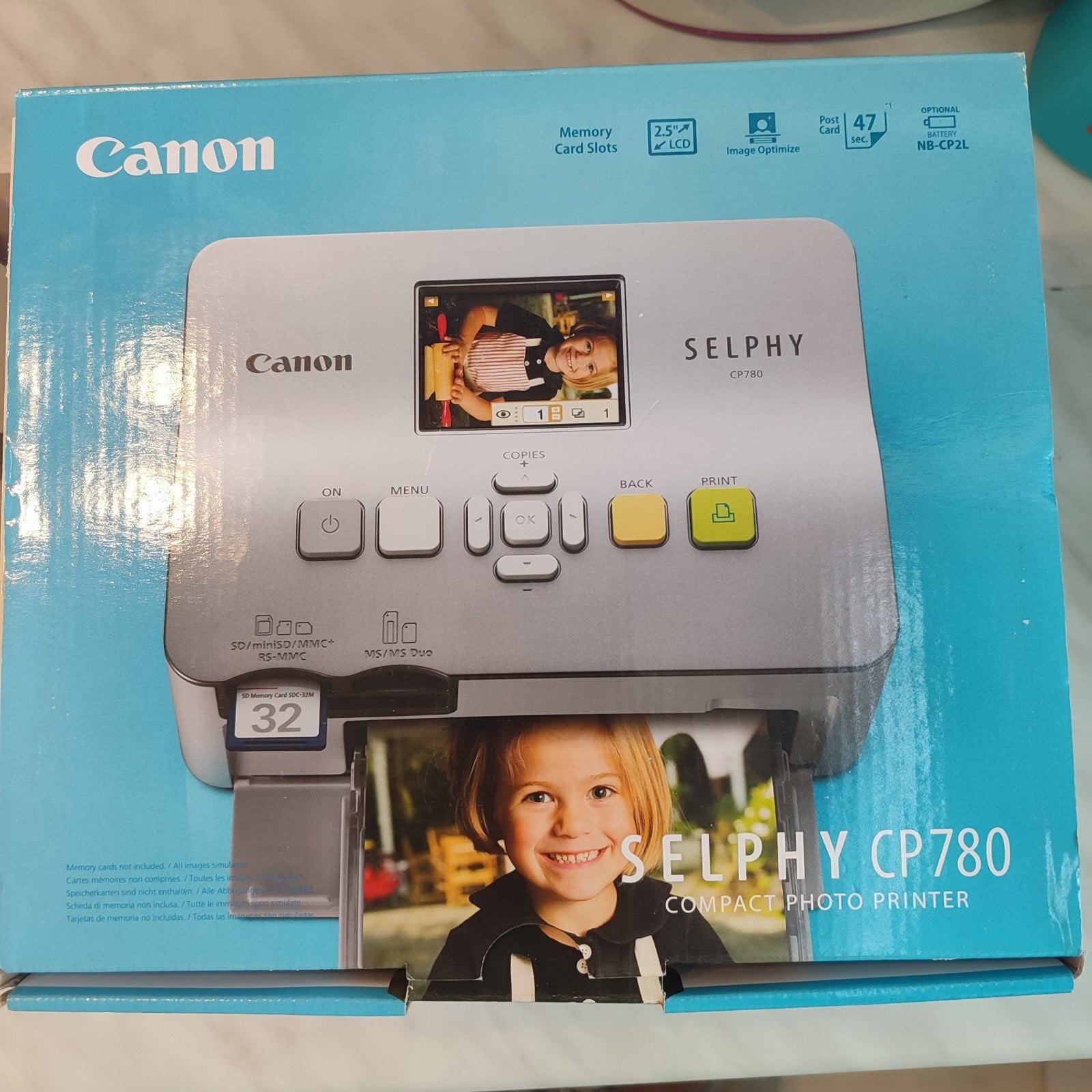 imprimante canon selphy cp780, Neuf, Mat, Enlèvement ou Envoi, 10 x 15 cm
