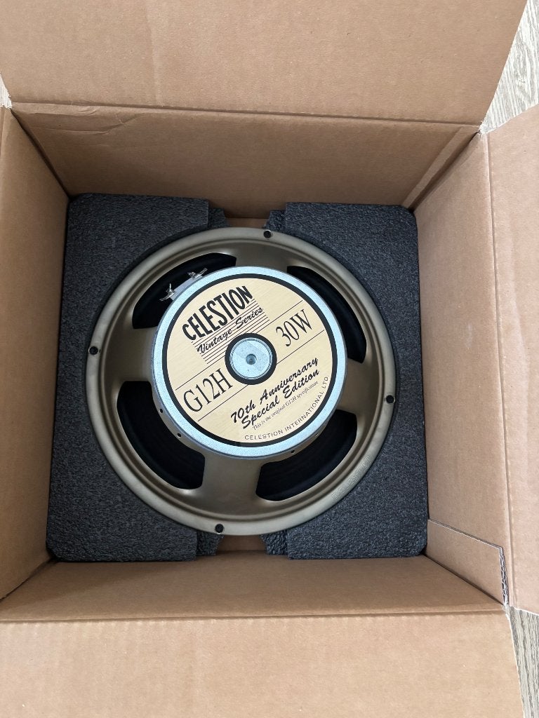Celestion G12H-30 70th Anniversary Speaker 16ohm, Ophalen of Verzenden, Zo goed als nieuw, Elektrische gitaar