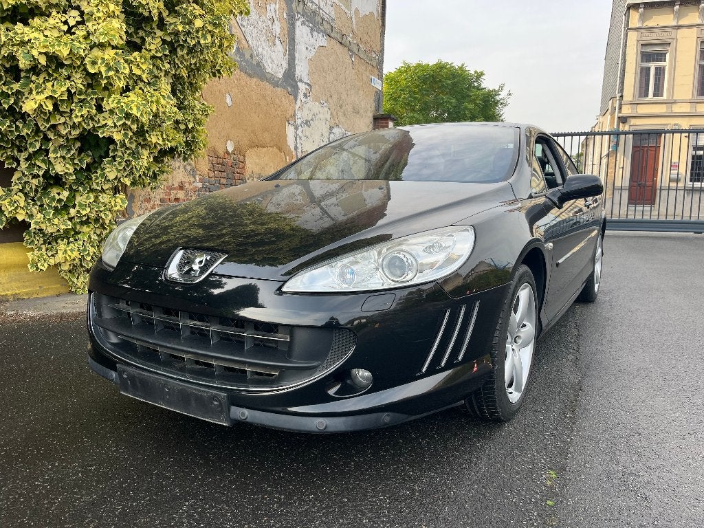 peugeot 407 CC 2.0 HDI 116000KM PERFECT STAAT, Auto's, 4 zetels, Zwart, 4 cilinders, Zwart