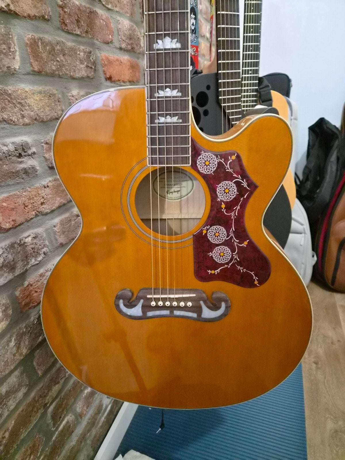 épiphone j200 jumbo copie gibson, Enlèvement, Neuf, Guitare Western ou Guitare Folk