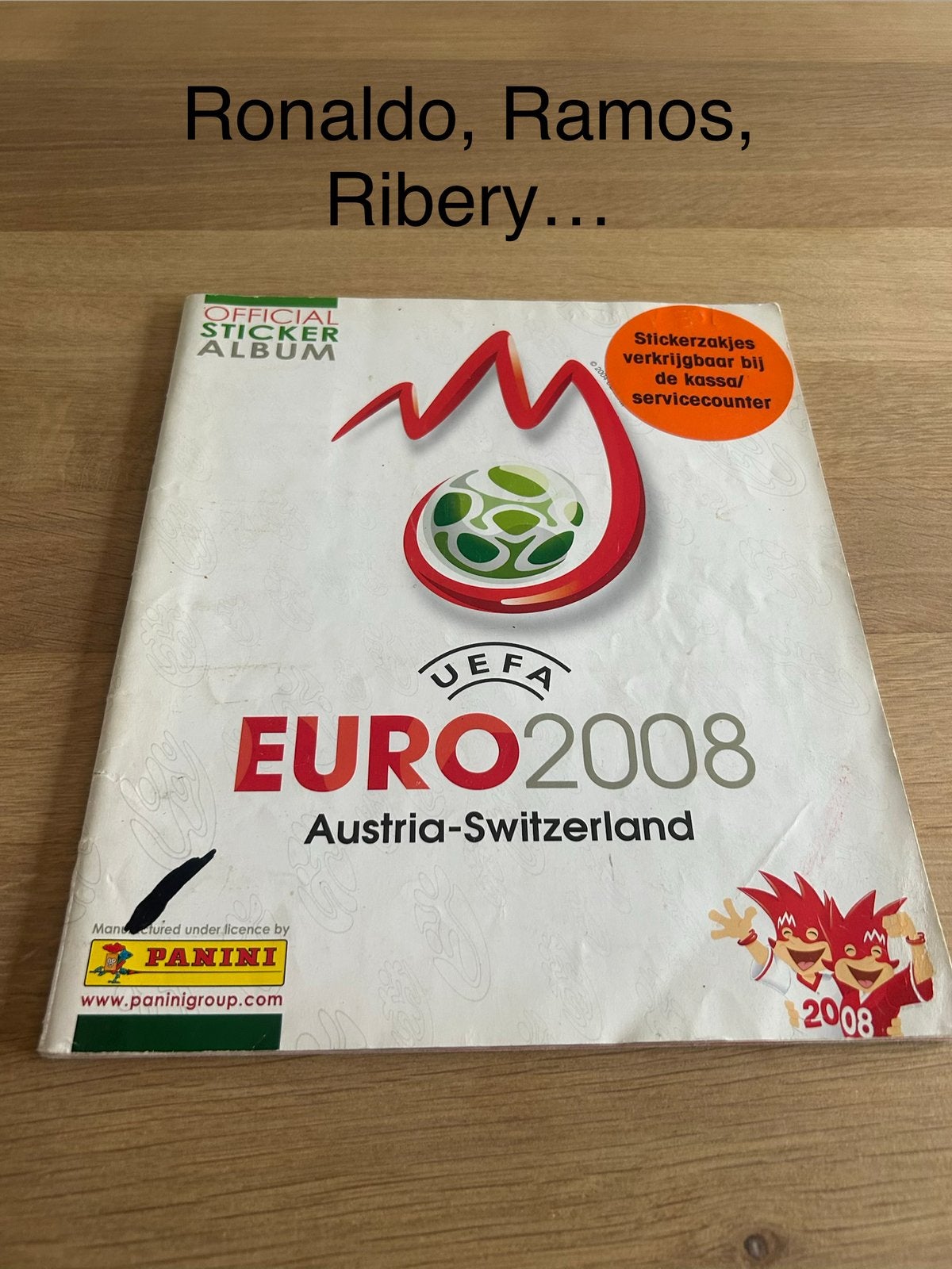 Panini pour l'Euro 2008, Enlèvement ou Envoi