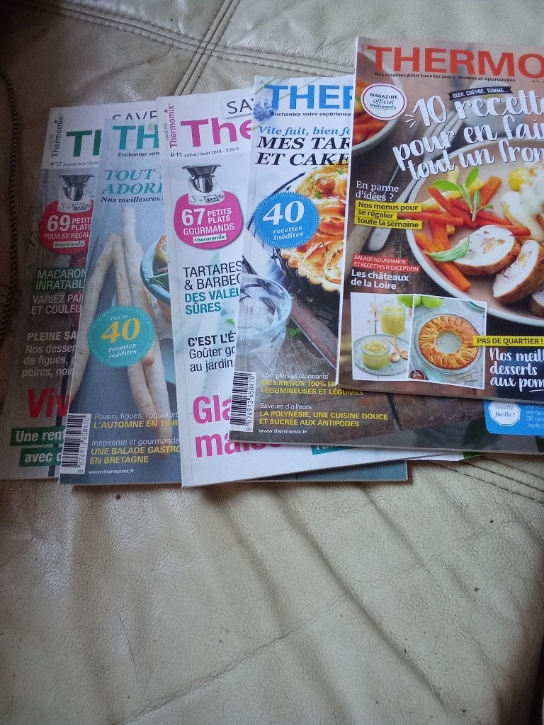 Thermomix livre lot, Enlèvement, Comme neuf, Gâteau, Tarte, Pâtisserie et Desserts