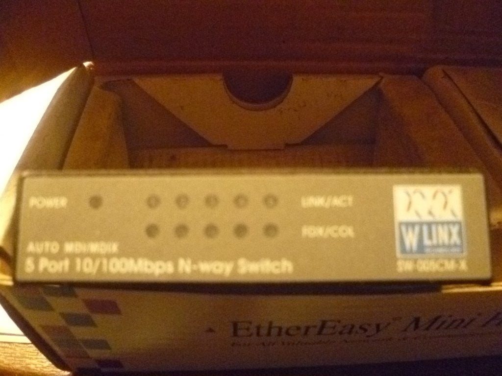 ethereasy mini hub/switch, Ophalen