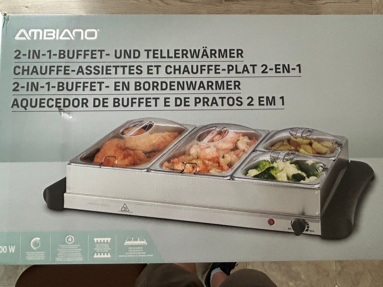 Buffet en bordenwarmer, Enlèvement, Neuf, dans son emballage, Autres types