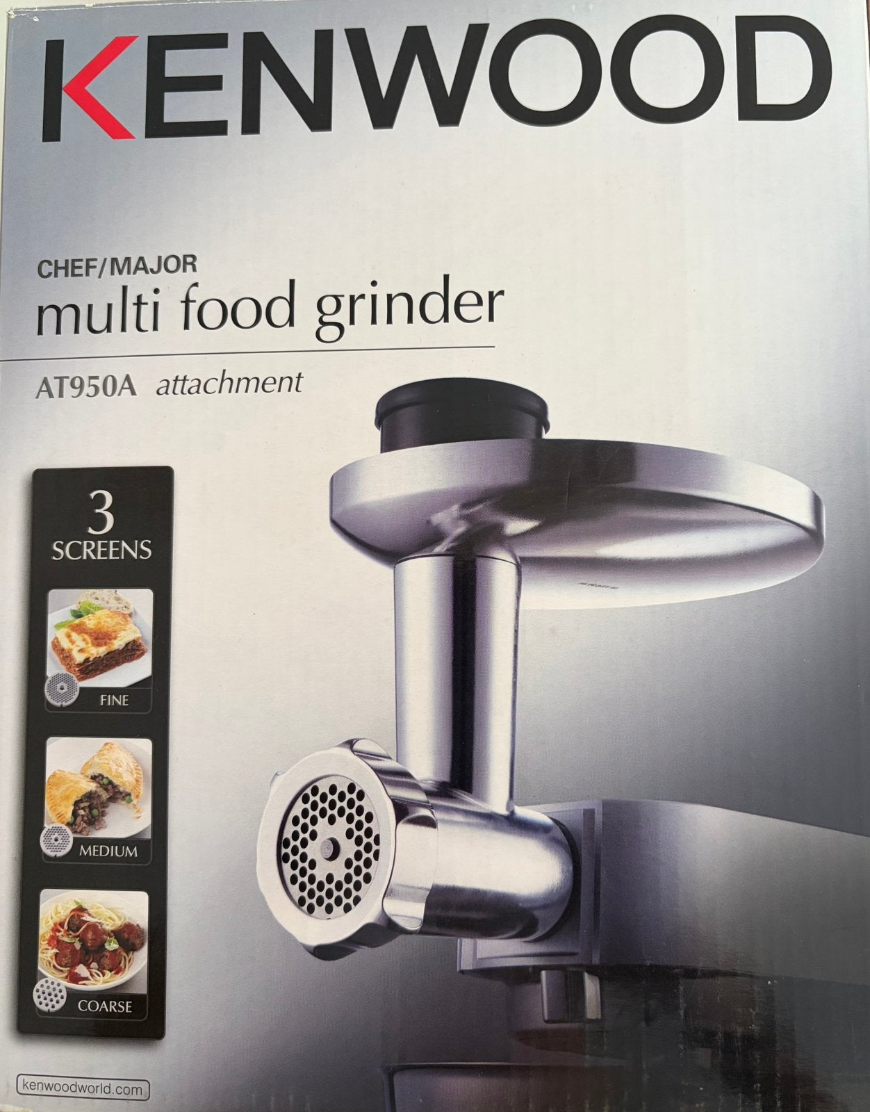 Hachoir multi-aliments Kenwood AT950A, Enlèvement ou Envoi