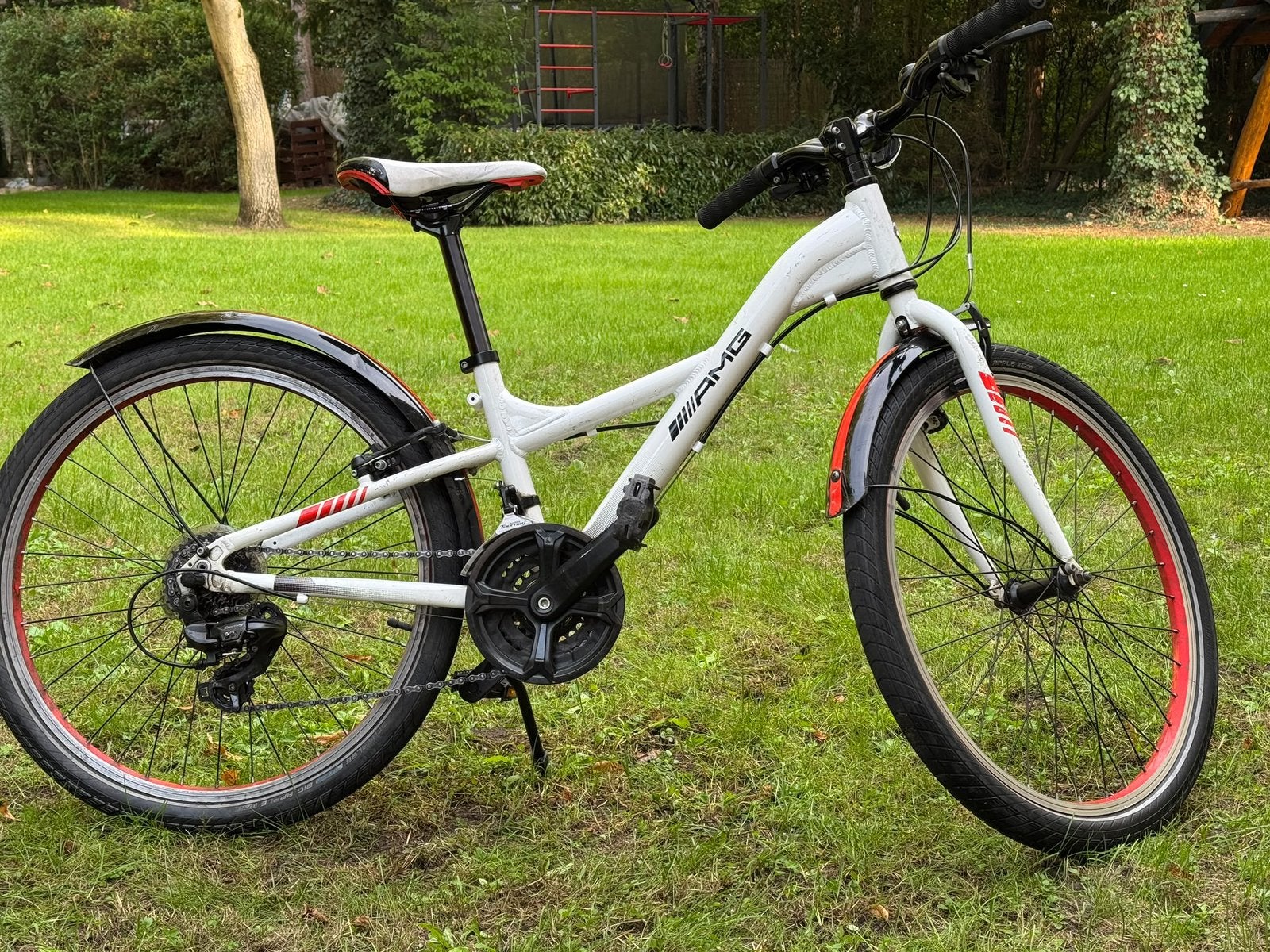 Originele Mercedes AMG Fiets, Fietsen en Brommers, Ophalen, Gebruikt, Schijfrem, Minder dan 16 inch