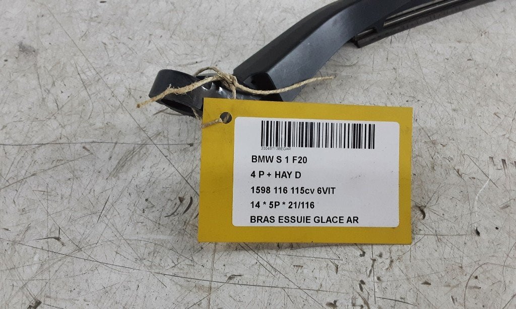 ESSUIE-GLACE BRAS ARRIÈRE VITRE BMW 1 serie (F20), Utilisé, BMW