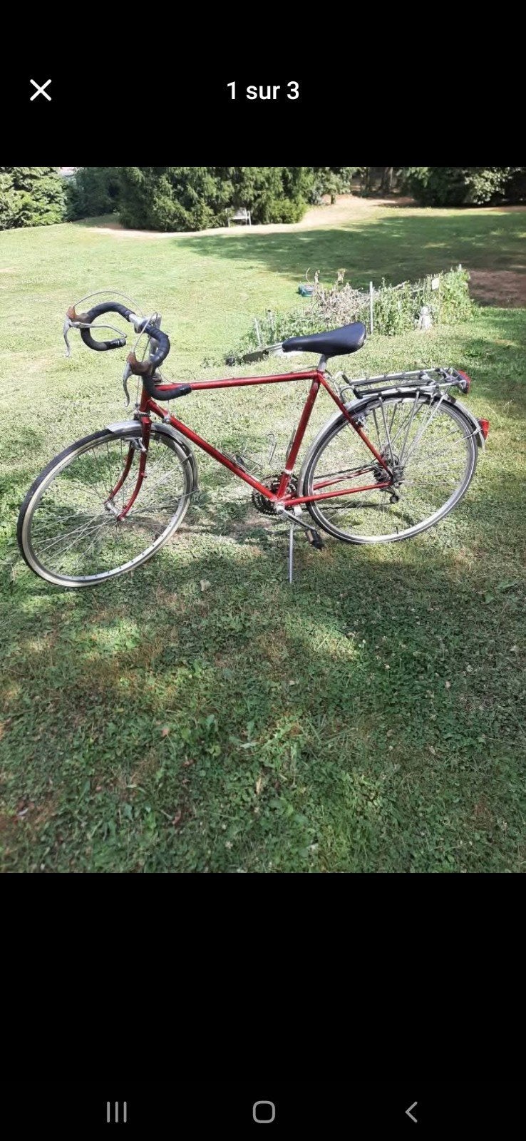 vélo de course vinted, Ophalen