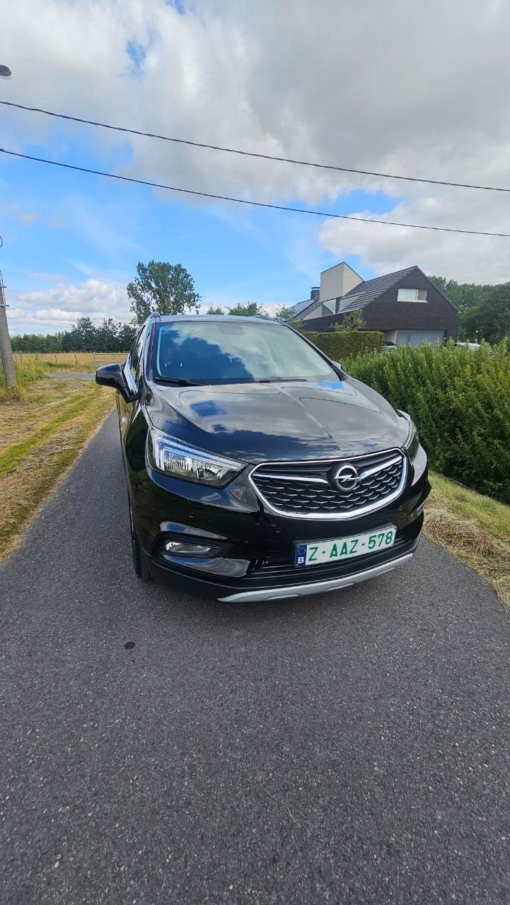 Opel Mokka X Innovation Start/Stop (bj 2017), Auto's, Voorwielaandrijving, Lichtsensor, Zwart, Bedrijf