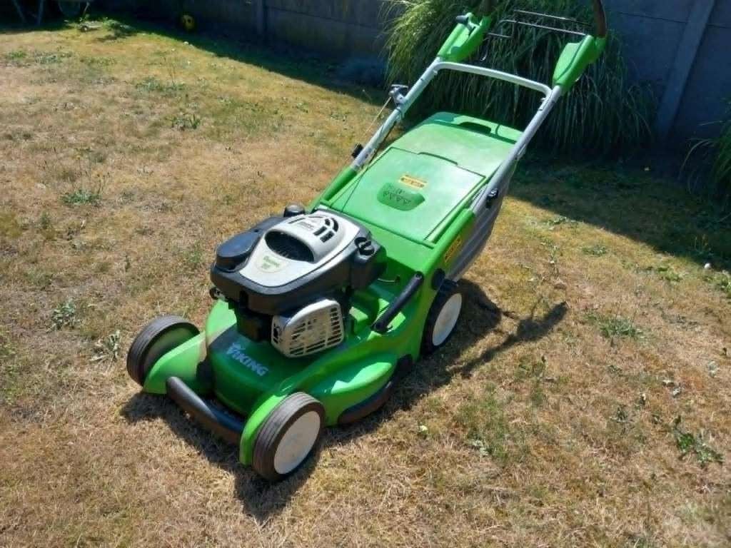 zelftrekker benzine grasmaaier VIKING mb 655.v met snelheden, Jardin & Terrasse, Tondeuses à gazon, Utilisé, Tondeuses à gazon à essence