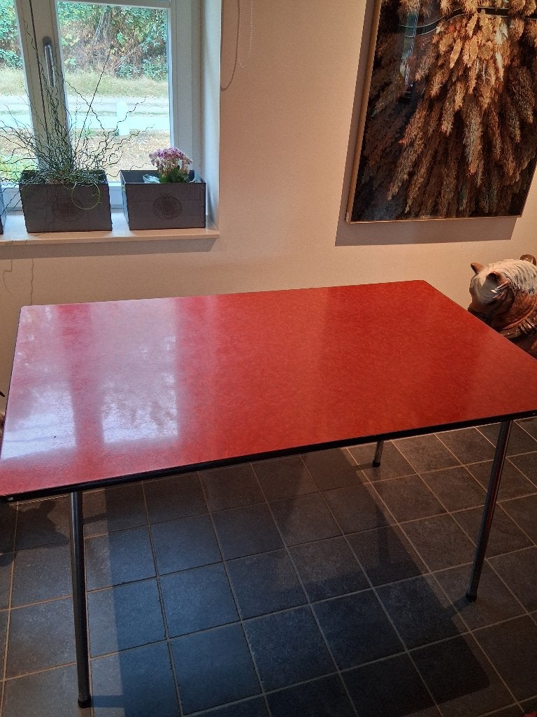 Keukentafel, Huis en Inrichting, Tafels | Eettafels, Ophalen, Overige materialen, Gebruikt, 100 tot 150 cm
