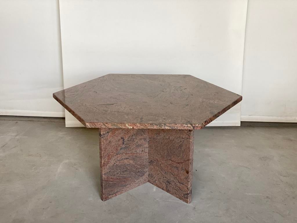 Marble coffeetable, Antiquités & Art, Antiquités | Meubles | Tables, Enlèvement