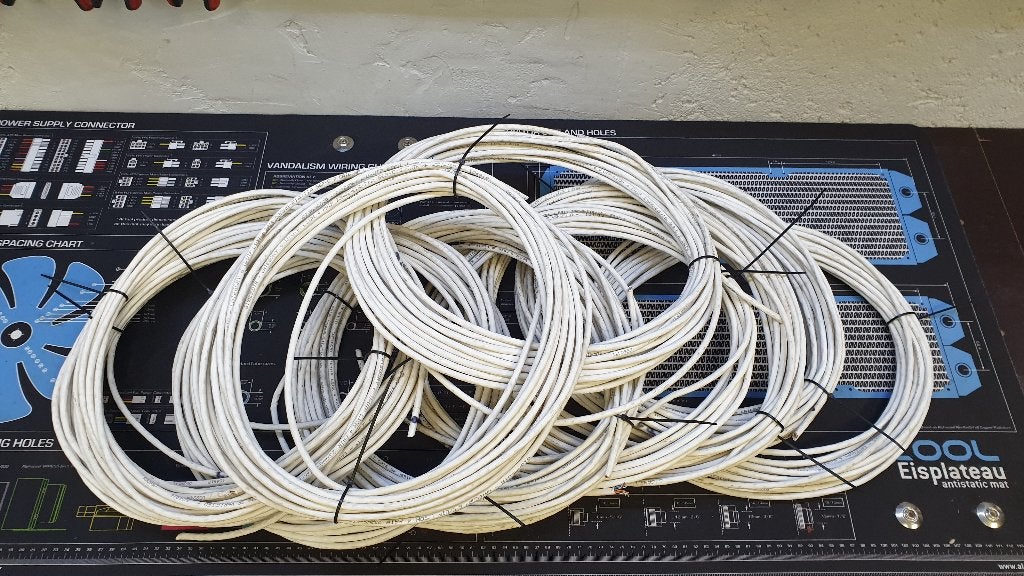 Cat6 Utp kabels Gigamedia/Lan/250Mhz/Massieve koper kern, Enlèvement ou Envoi, Comme neuf