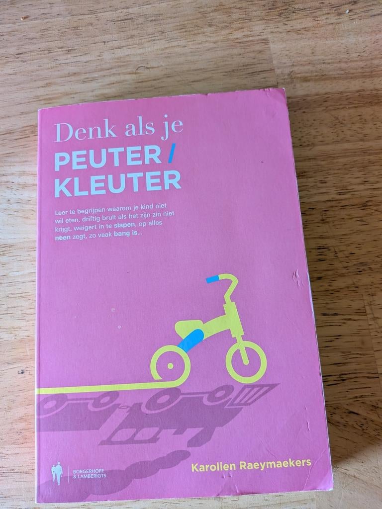 Denk als je peuter/kleuter, Boeken, Studieboeken en Cursussen, Ophalen of Verzenden