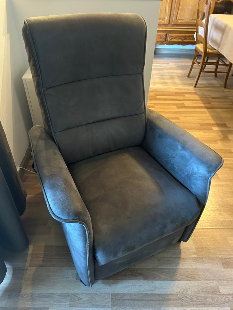Relax zetel, te repareren, Huis en Inrichting, Fauteuils, Ophalen, Zo goed als nieuw