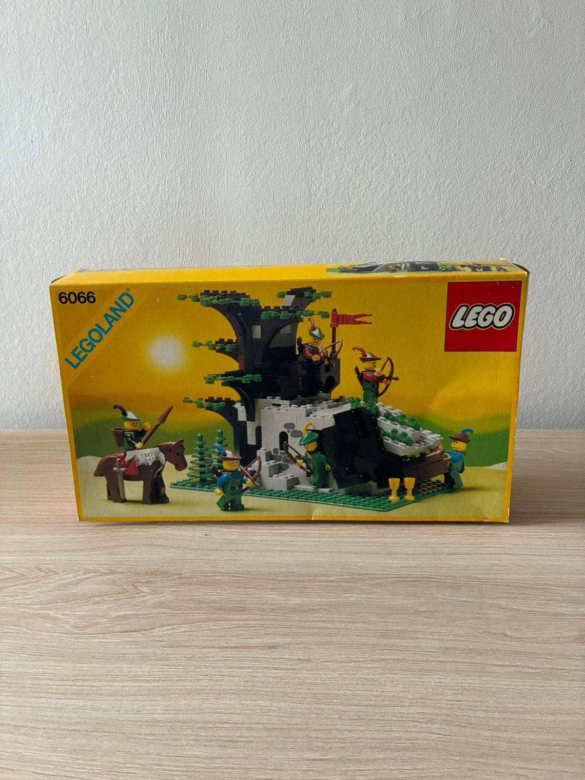 Lego 6066 camouflaged outpost (compleet), Ophalen, Lego, Zo goed als nieuw, Compleet