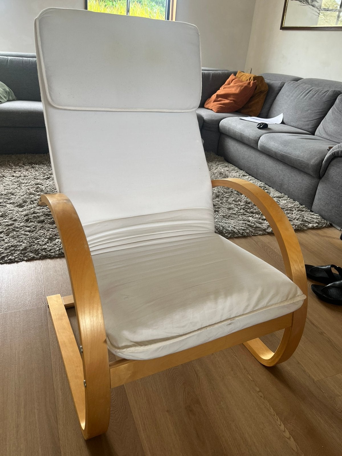 Relaxfauteuil, Ophalen, Hout, Gebruikt, Minder dan 75 cm