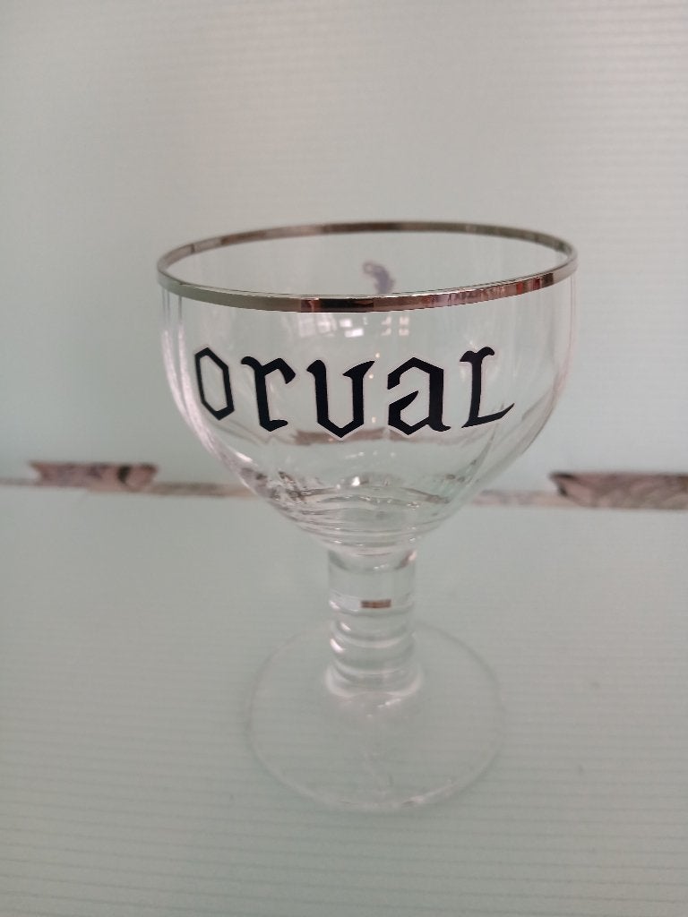 Verre sur pied de dégustation (17,5 cl) ORVAL, Enlèvement ou Envoi, Comme neuf, Verre ou Verres, Autres marques