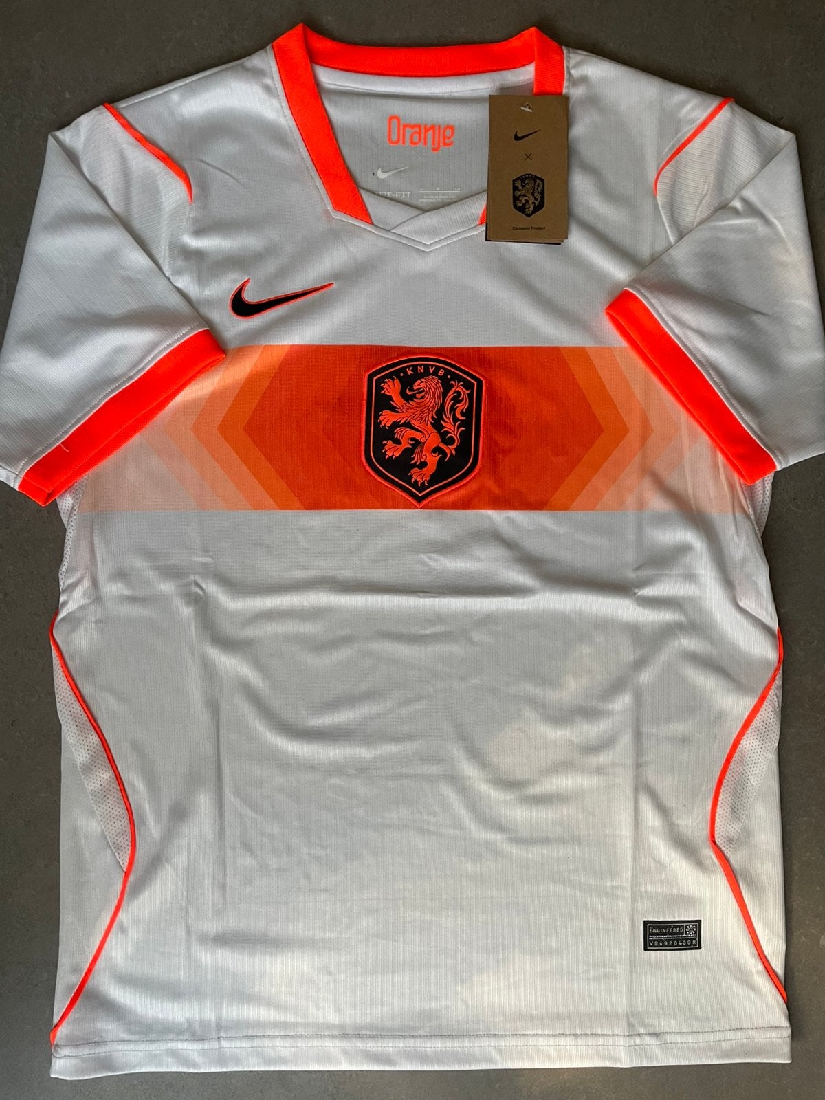 Nederland WK voetbal shirt uit, Sport en Fitness, Voetbal, Nieuw, Shirt, Maat S, Ophalen of Verzenden