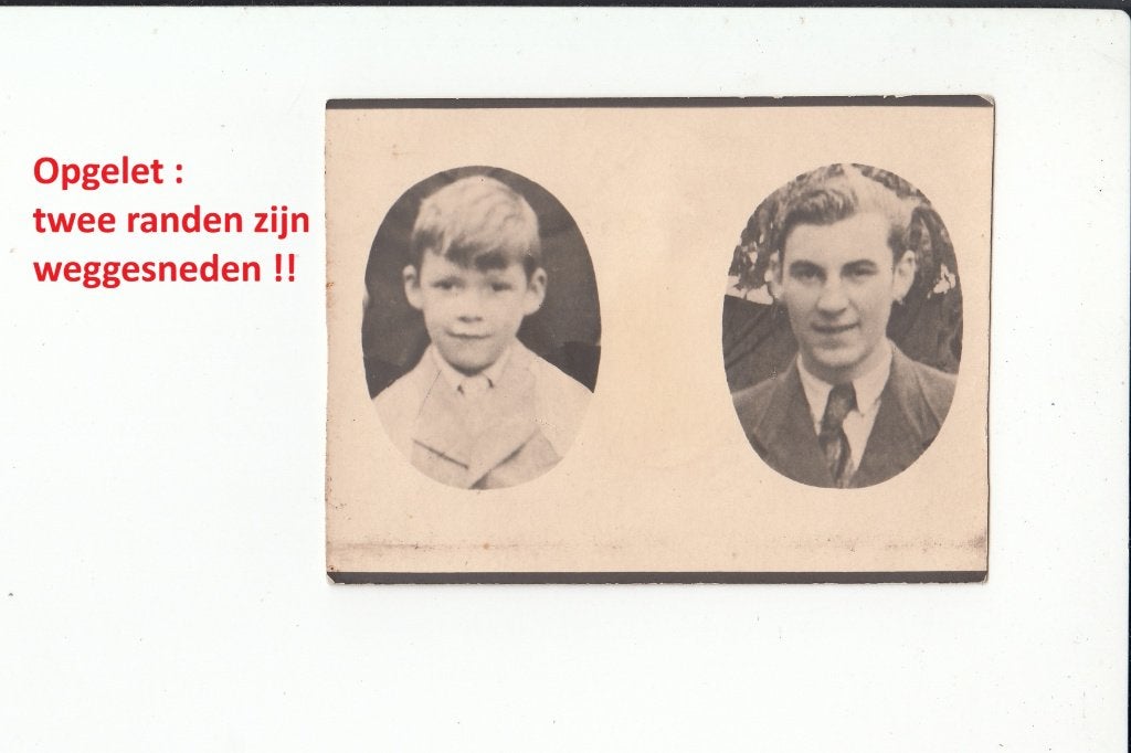 Slachtoffer WO II - luchtaanval Lokeren 11 mei 1944, Collections, Images pieuses & Faire-part, Enlèvement ou Envoi, Image pieuse