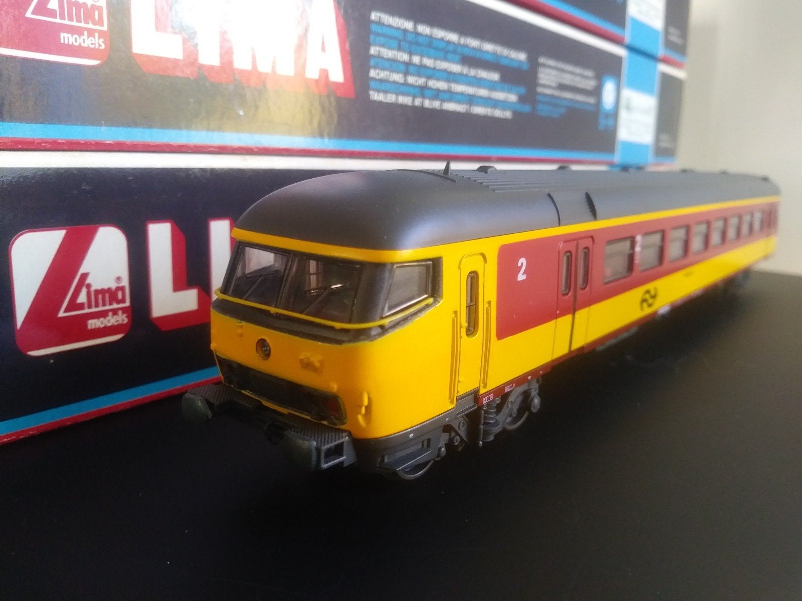 Lima beneluxtrein, Hobby en Vrije tijd, Modeltreinen | H0, Ophalen of Verzenden, Lima
