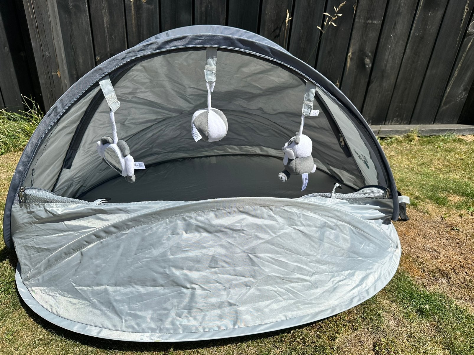 Tent Anti-UV Pop-Up B-Play Grijs Bo jungle, Enlèvement, Utilisé