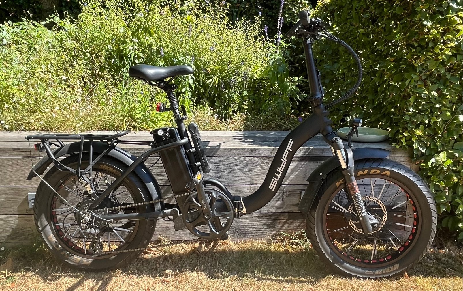 Mad max , kleur zwart, Gebruikt, 51 tot 55 cm, 50 km per accu of meer, Ophalen