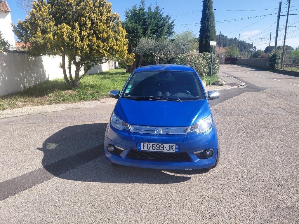 AIXAM E CITY, Auto's, Stof, Blauw, Elektrisch, Particulier