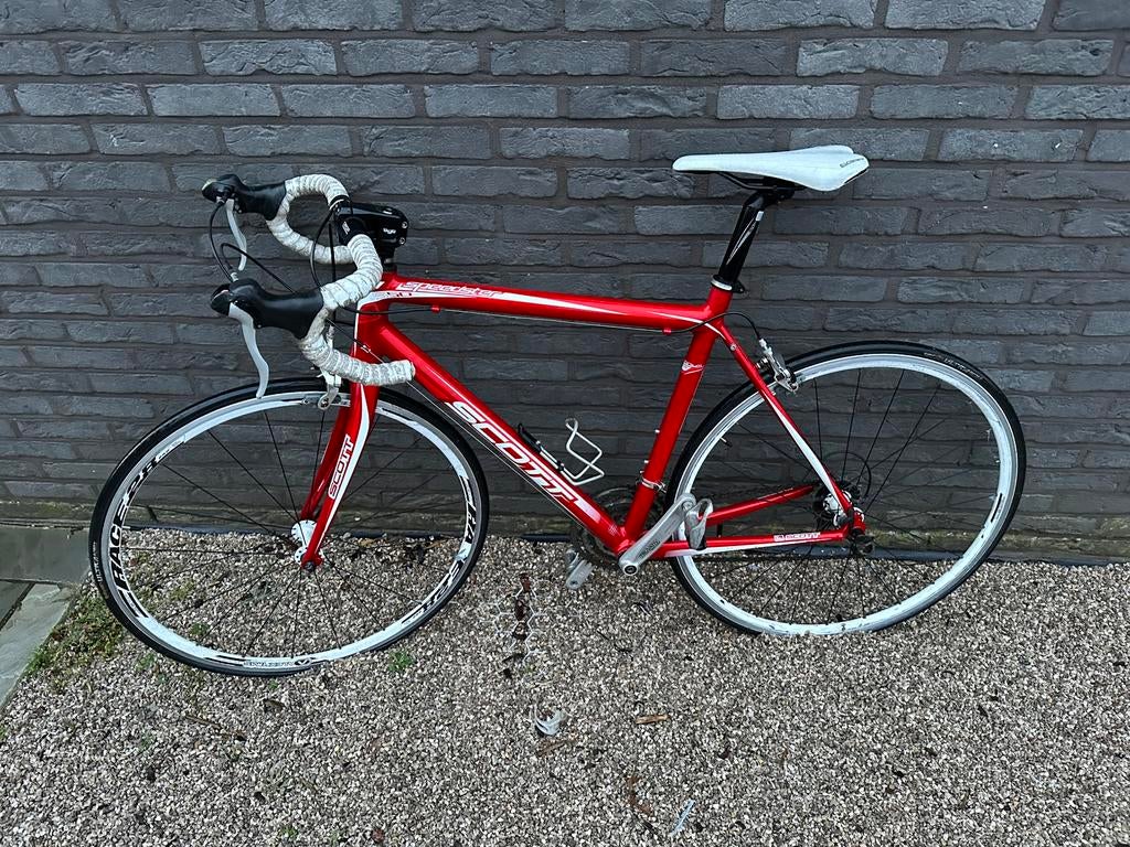 Koersfiets scott, Fietsen en Brommers, Ophalen, Zo goed als nieuw, Aluminium