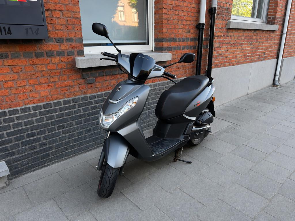 Peugeot kisbee RS klasse b - perfecte staat!, Autres modèles, Comme neuf, Classe B (45 km/h), Enlèvement