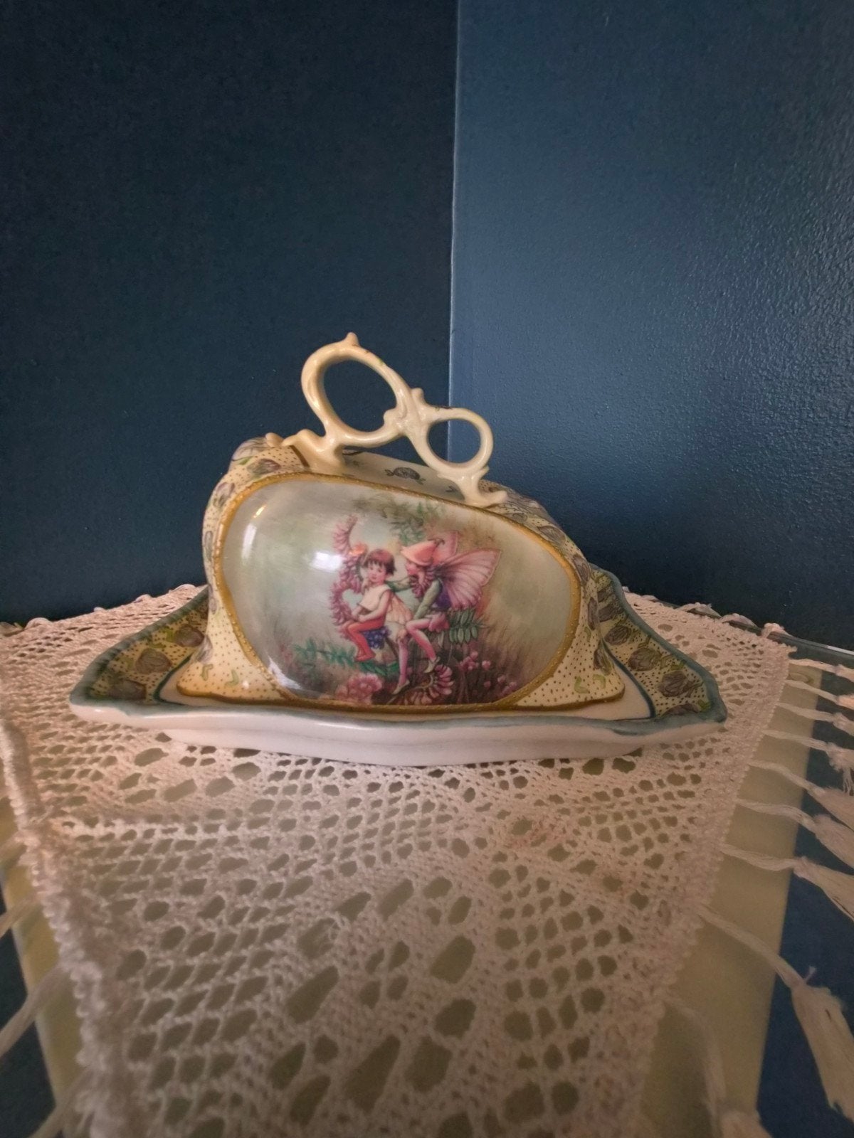 Braithwaites Fairy Lustre Ware, compleet met bijpassende sch, Antiquités & Art, Enlèvement ou Envoi