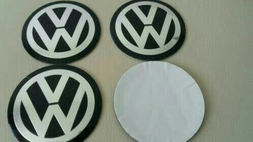 Vw stickers diameter 56 mm, Ophalen of Verzenden