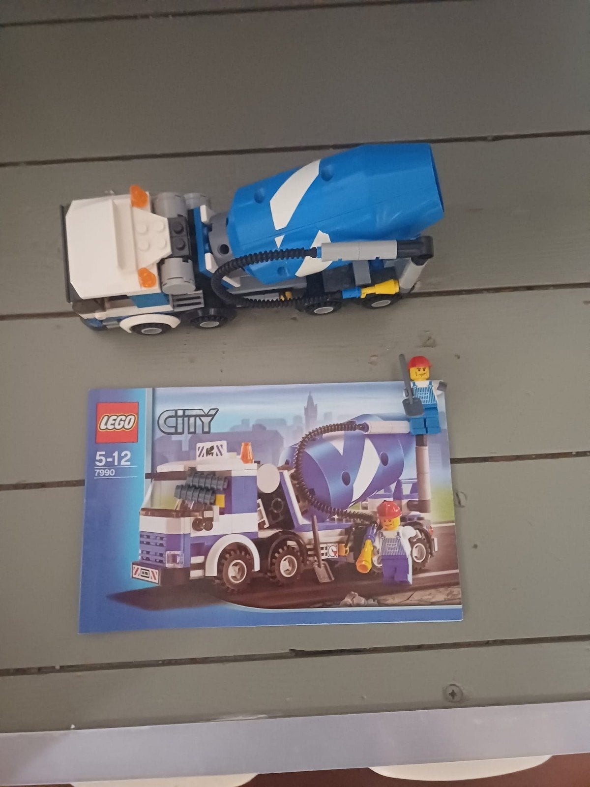 bétonnière lego 7990, Enlèvement ou Envoi, Lego