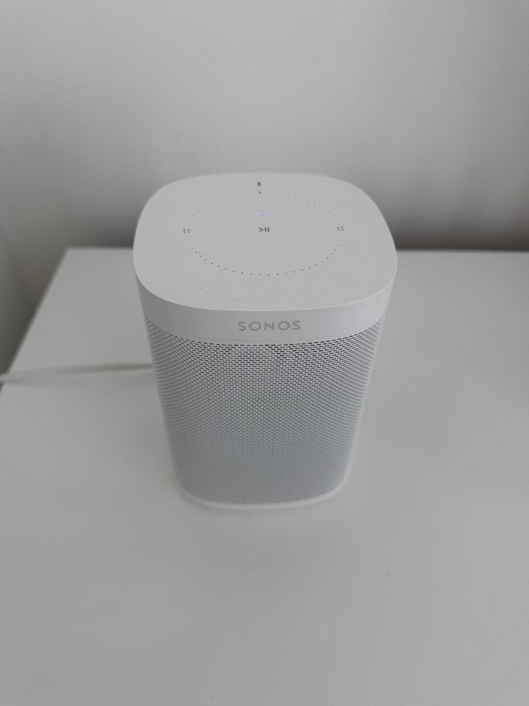 Sonos One (Gen 2) — White | Excellent condition, Enlèvement, Utilisé, Haut-parleurs Frontaux, Arrière ou Stéréo, Autres marques